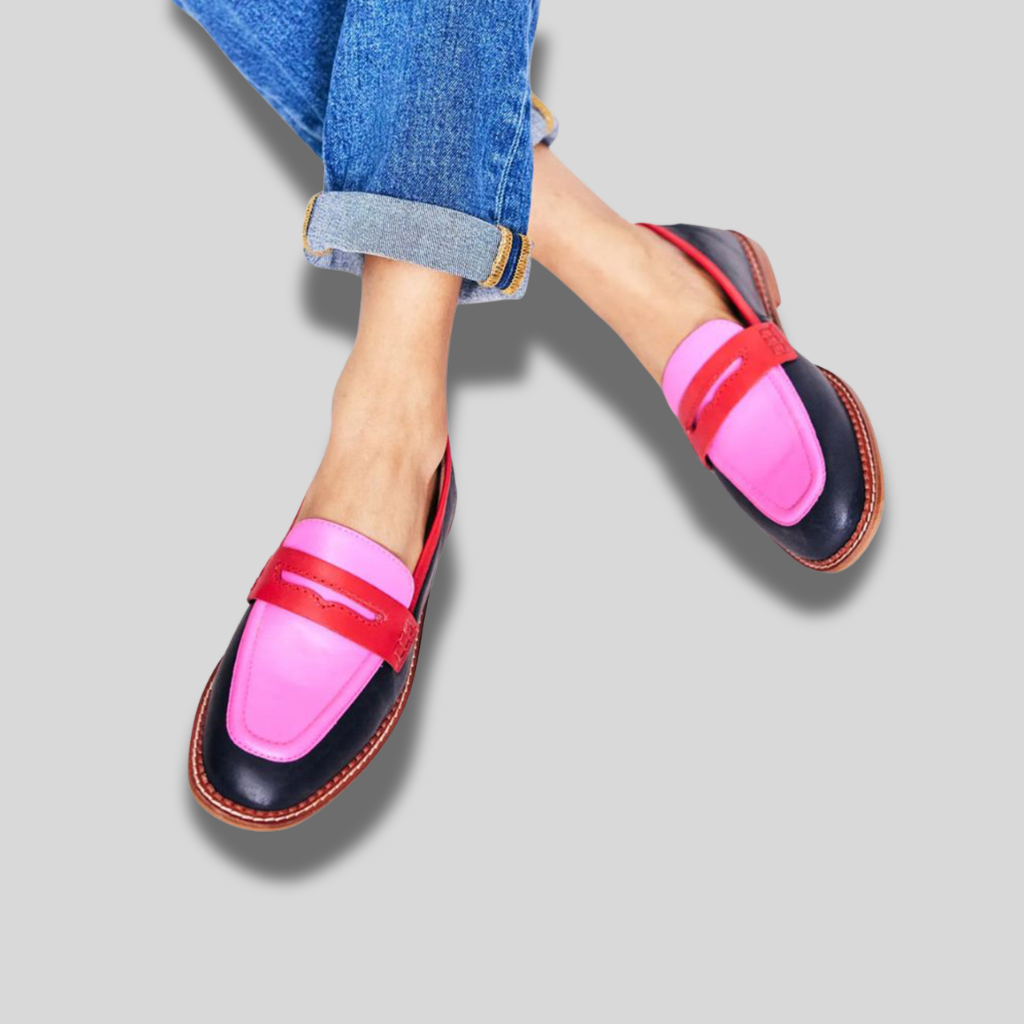 Faius - Moccasins with Vibrant Accents
