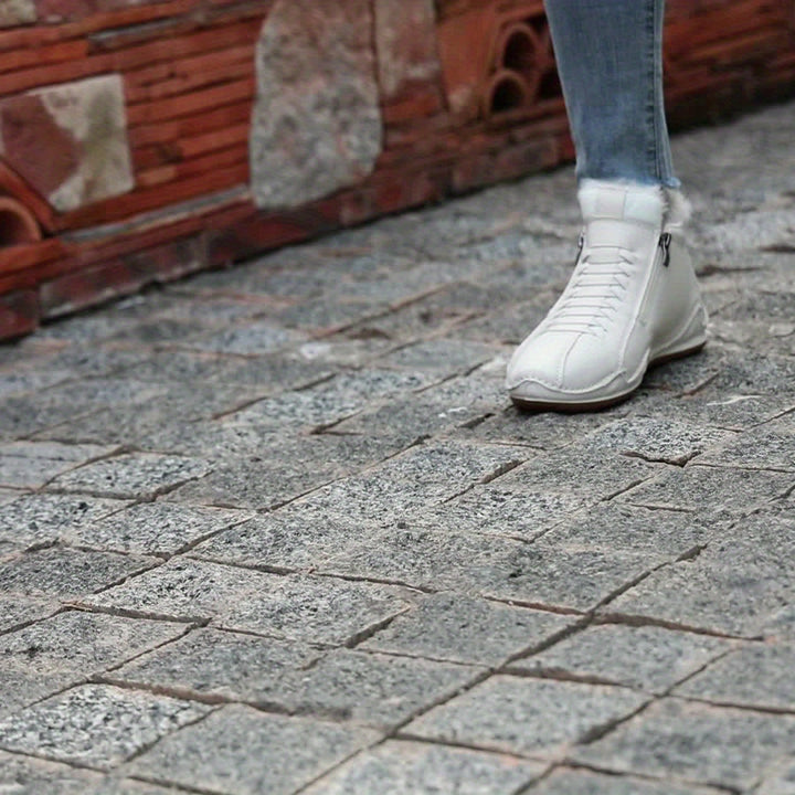 Agatha - Comfortable Winter Ankle Boots with Ergonomic Support