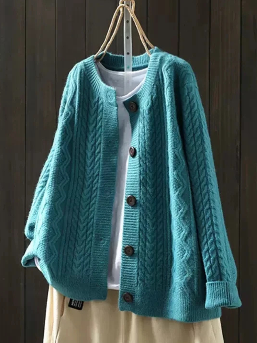 Camryn - Cable Cardigan