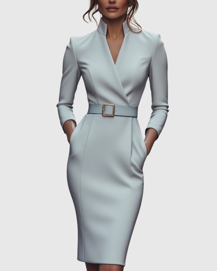 Claribel - Refined Midi Dress