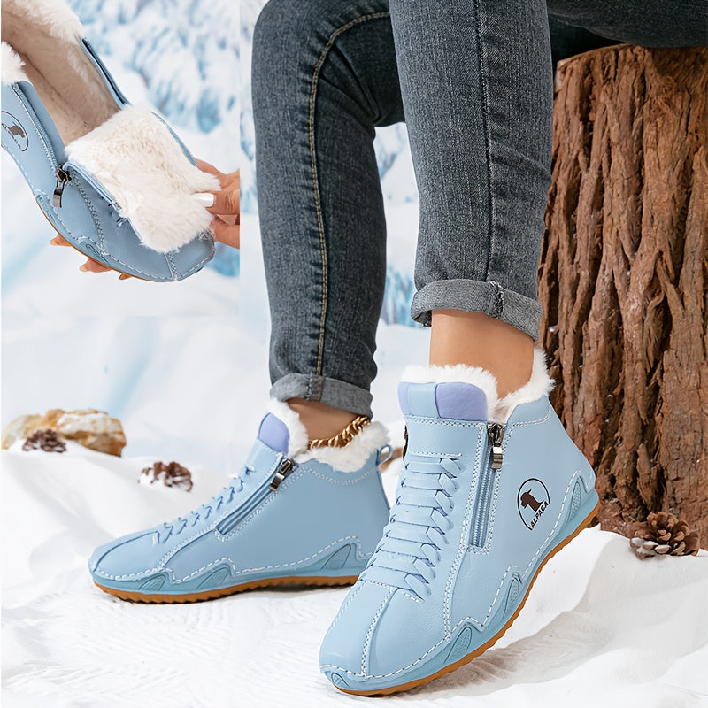 Agatha - Comfortable Winter Ankle Boots with Ergonomic Support