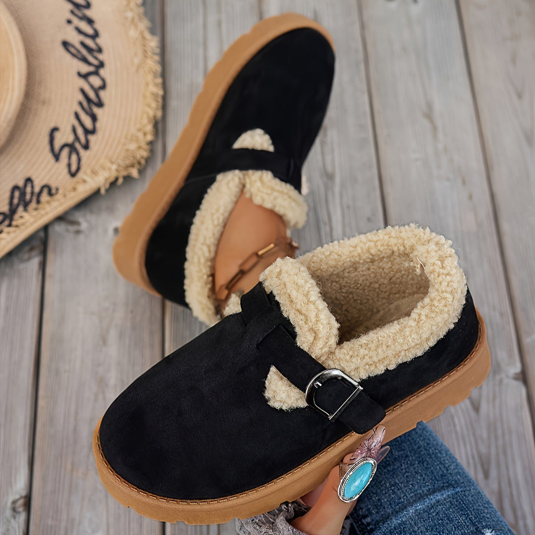Alina - Cozy Winter Ankle Boots with Ergonomic Support