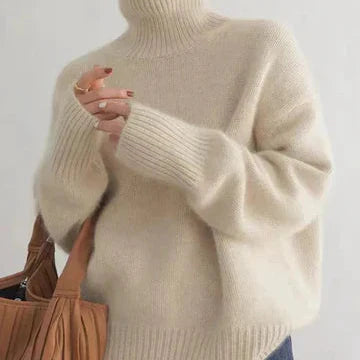 Amaya - Luxe Cashmere Turtleneck Sweater