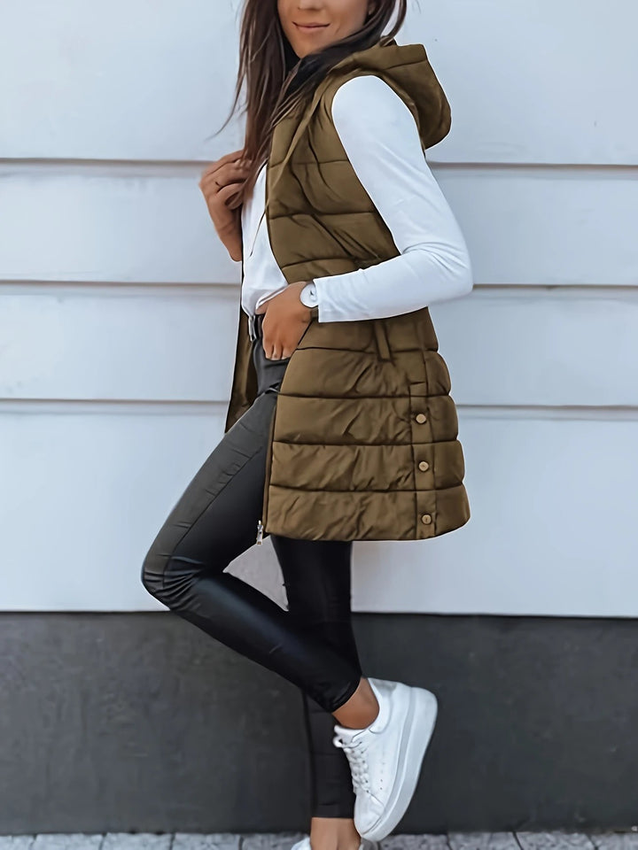 Zella™ | Casual Sleeveless Long Vest