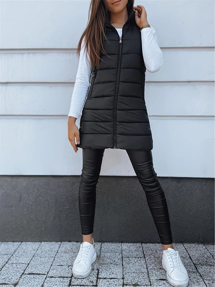 Zella™ | Casual Sleeveless Long Vest