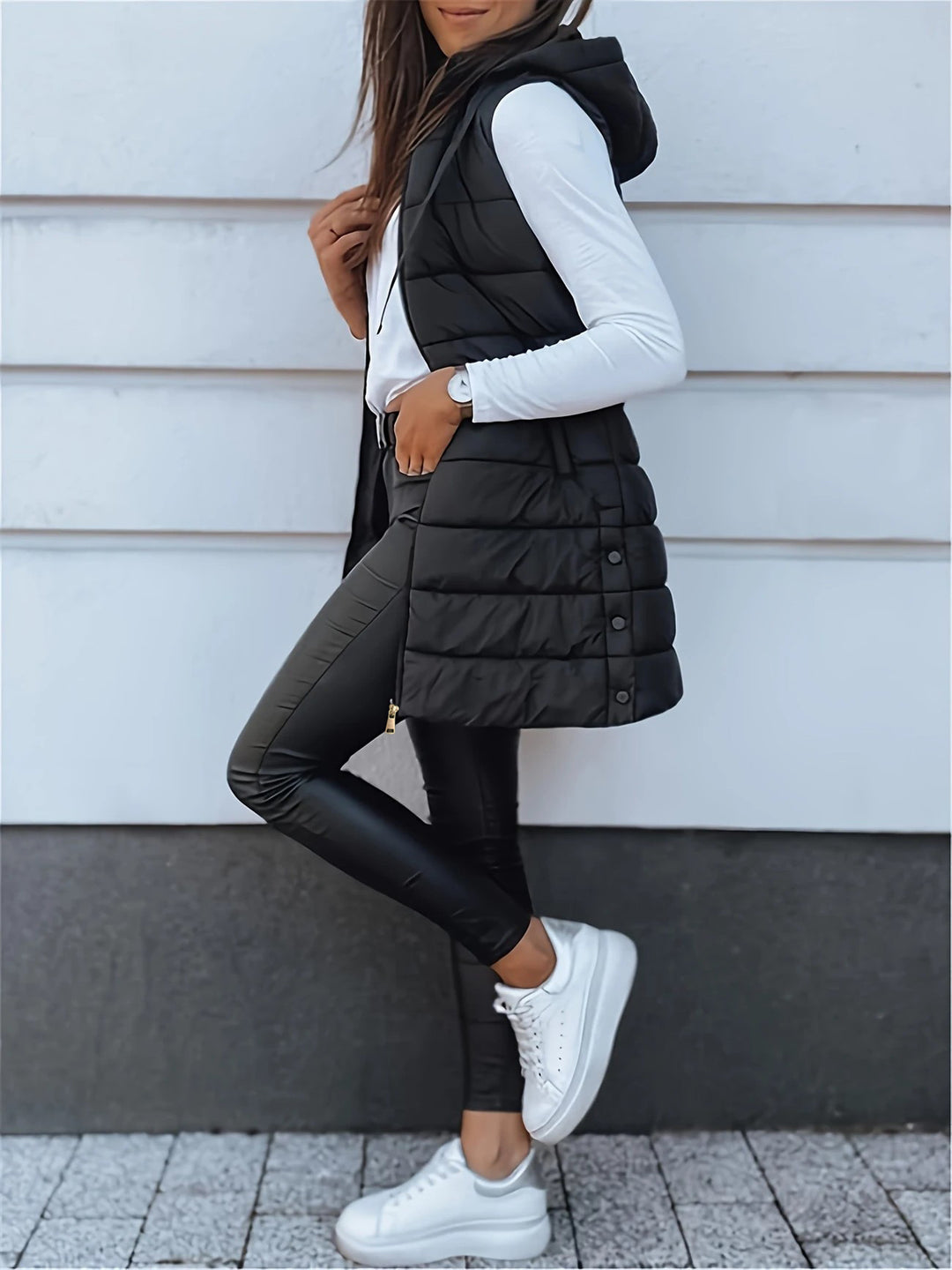 Zella™ | Casual Sleeveless Long Vest