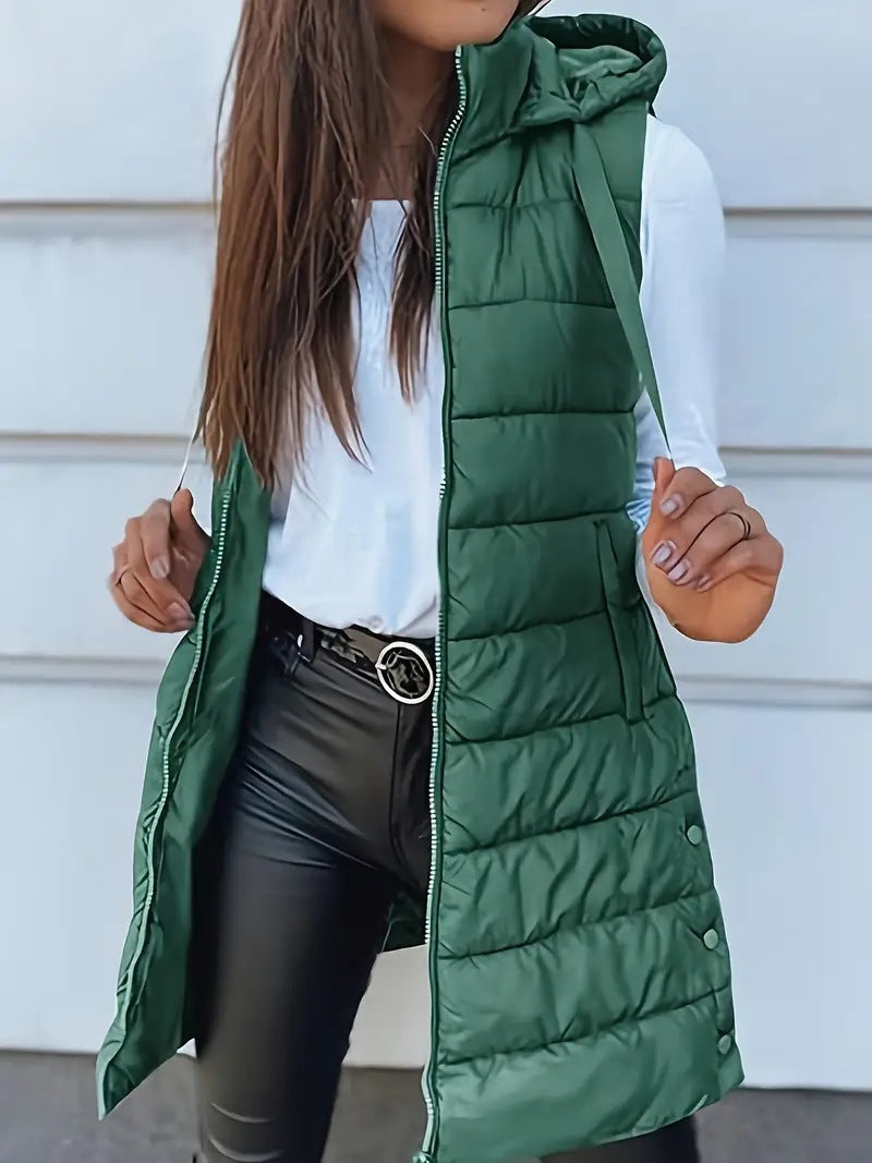 Zella™ | Casual Sleeveless Long Vest