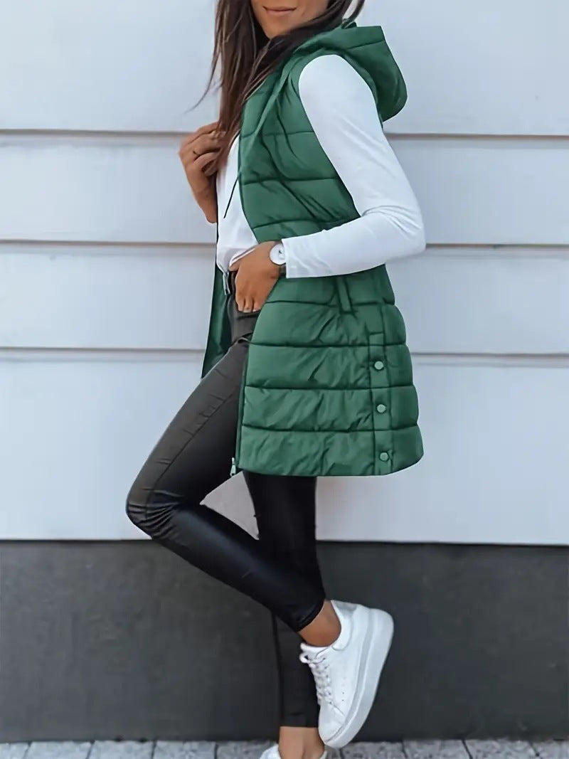 Zella™ | Casual Sleeveless Long Vest