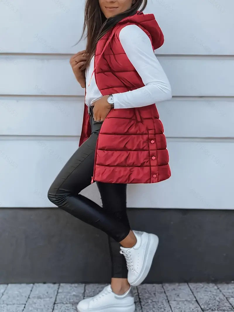 Zella™ | Casual Sleeveless Long Vest