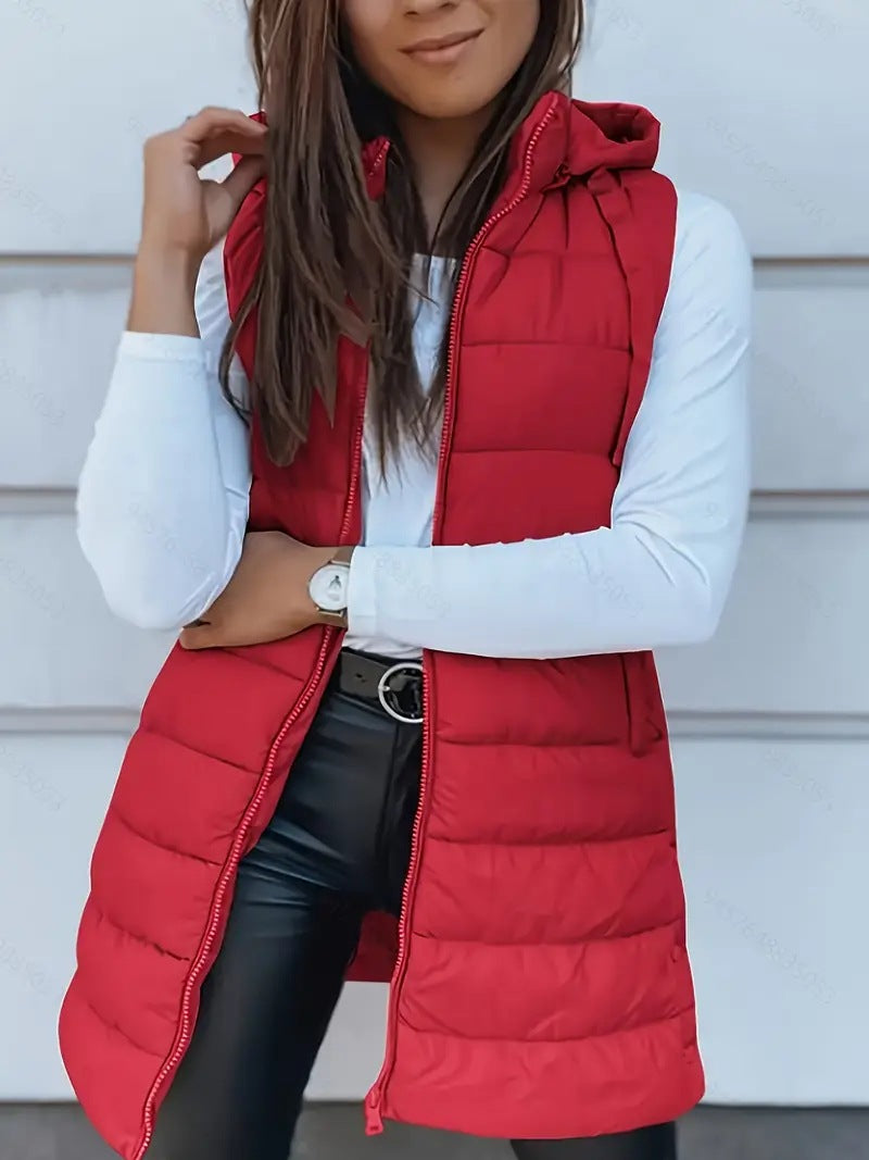 Zella™ | Casual Sleeveless Long Vest