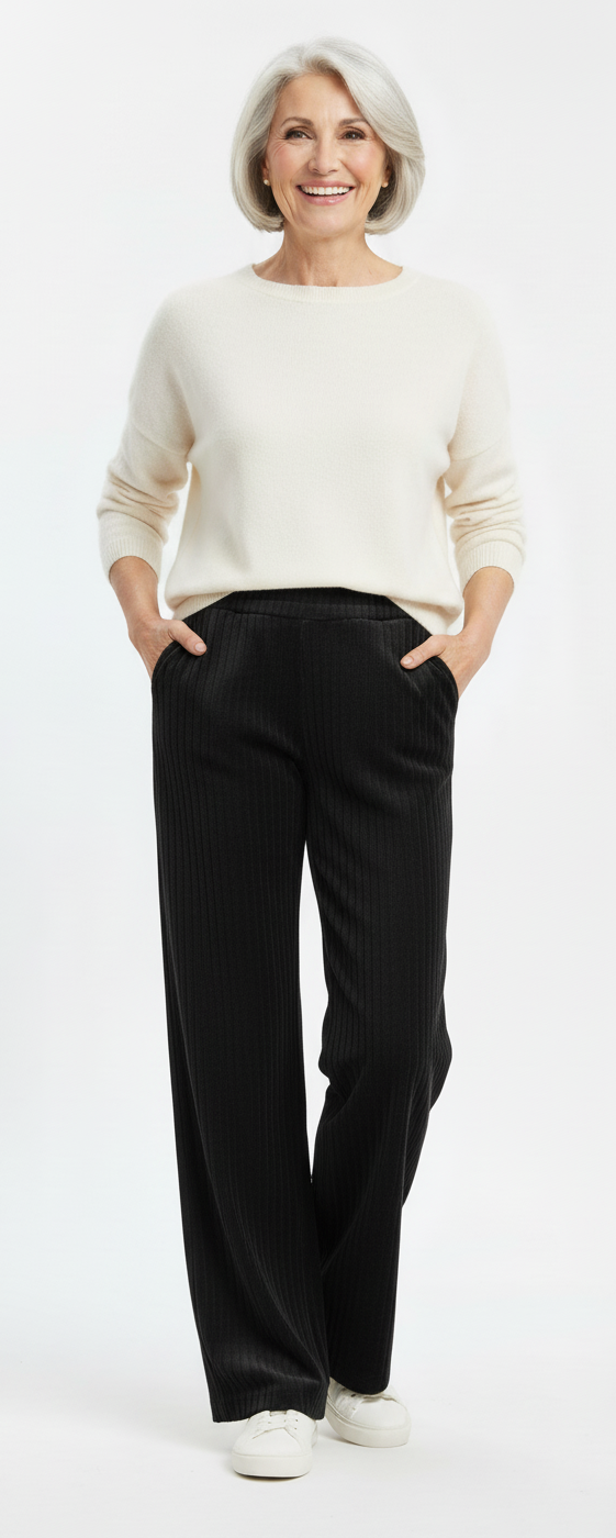 Elowise - High-Waisted Stretch Pants