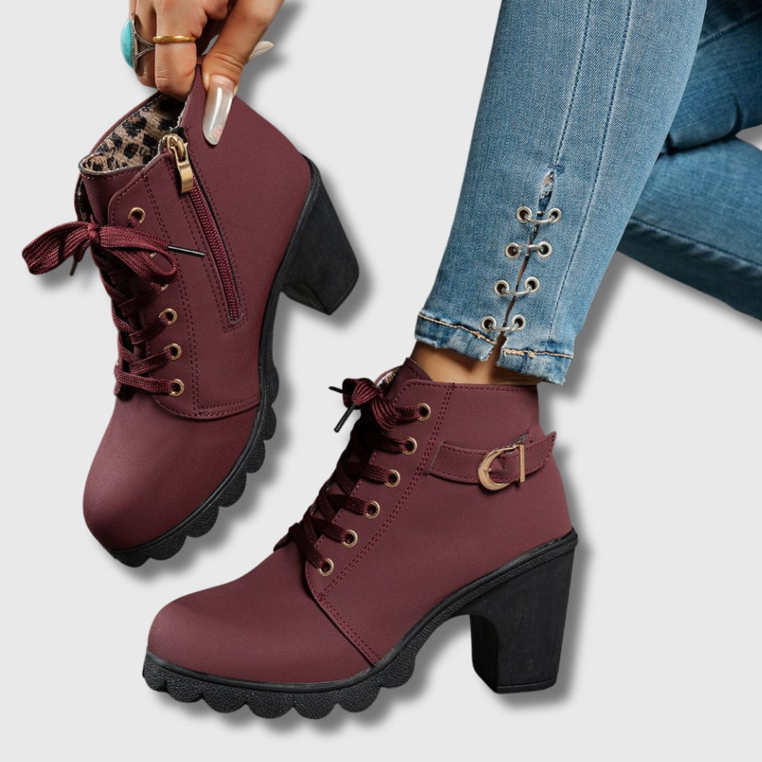 Natalie – Limited Edition Heeled Ankle Boots