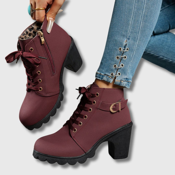 Natalie – Limited Edition Heeled Ankle Boots