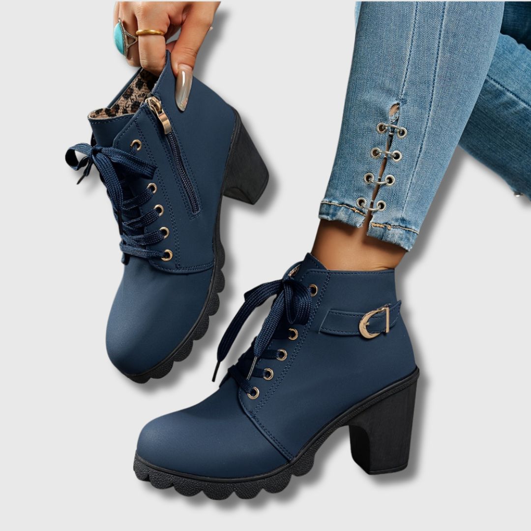 Natalie – Limited Edition Heeled Ankle Boots