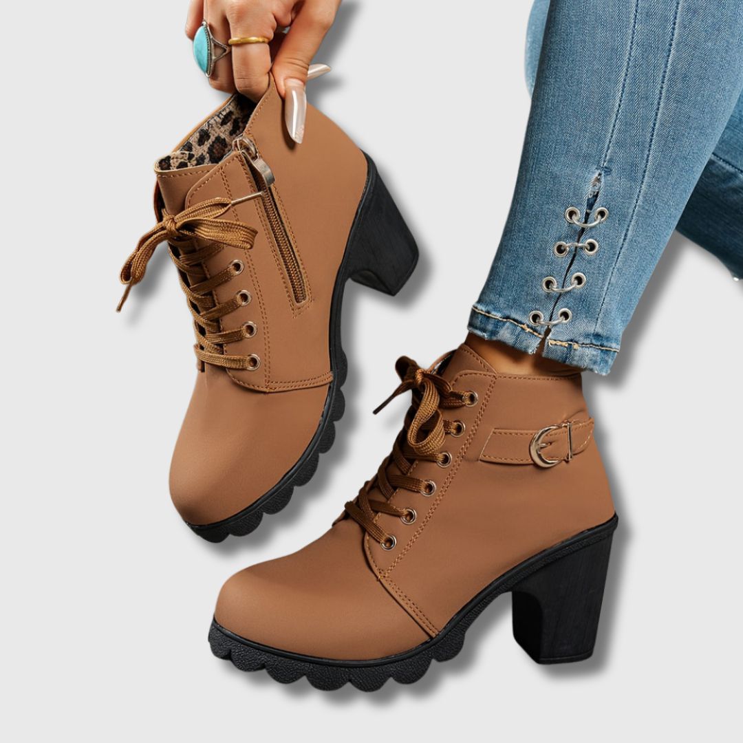 Natalie – Limited Edition Heeled Ankle Boots