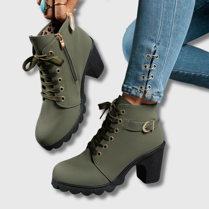 Natalie – Limited Edition Heeled Ankle Boots