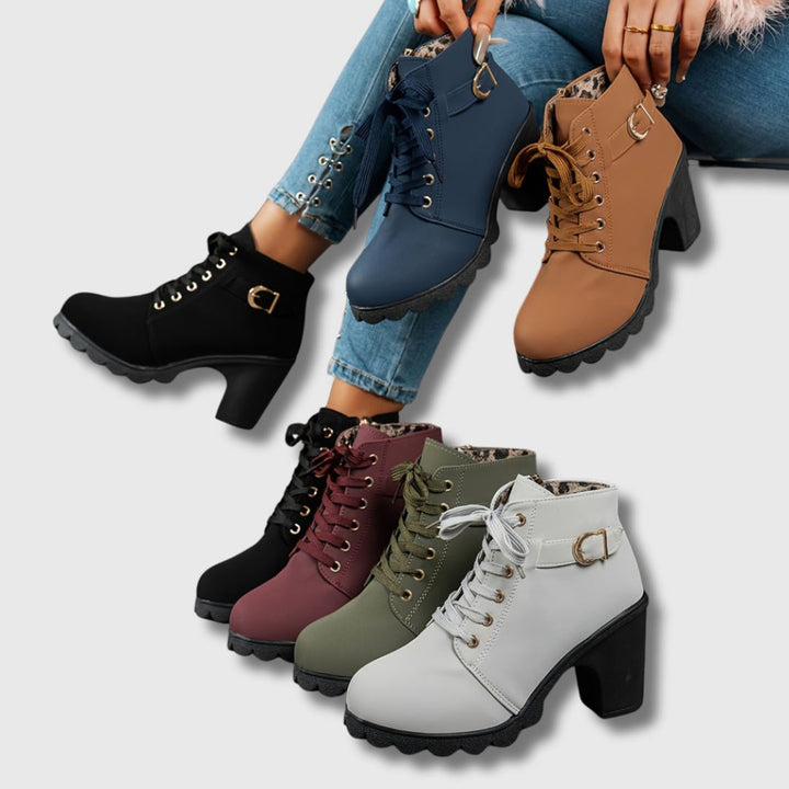 Natalie – Limited Edition Heeled Ankle Boots