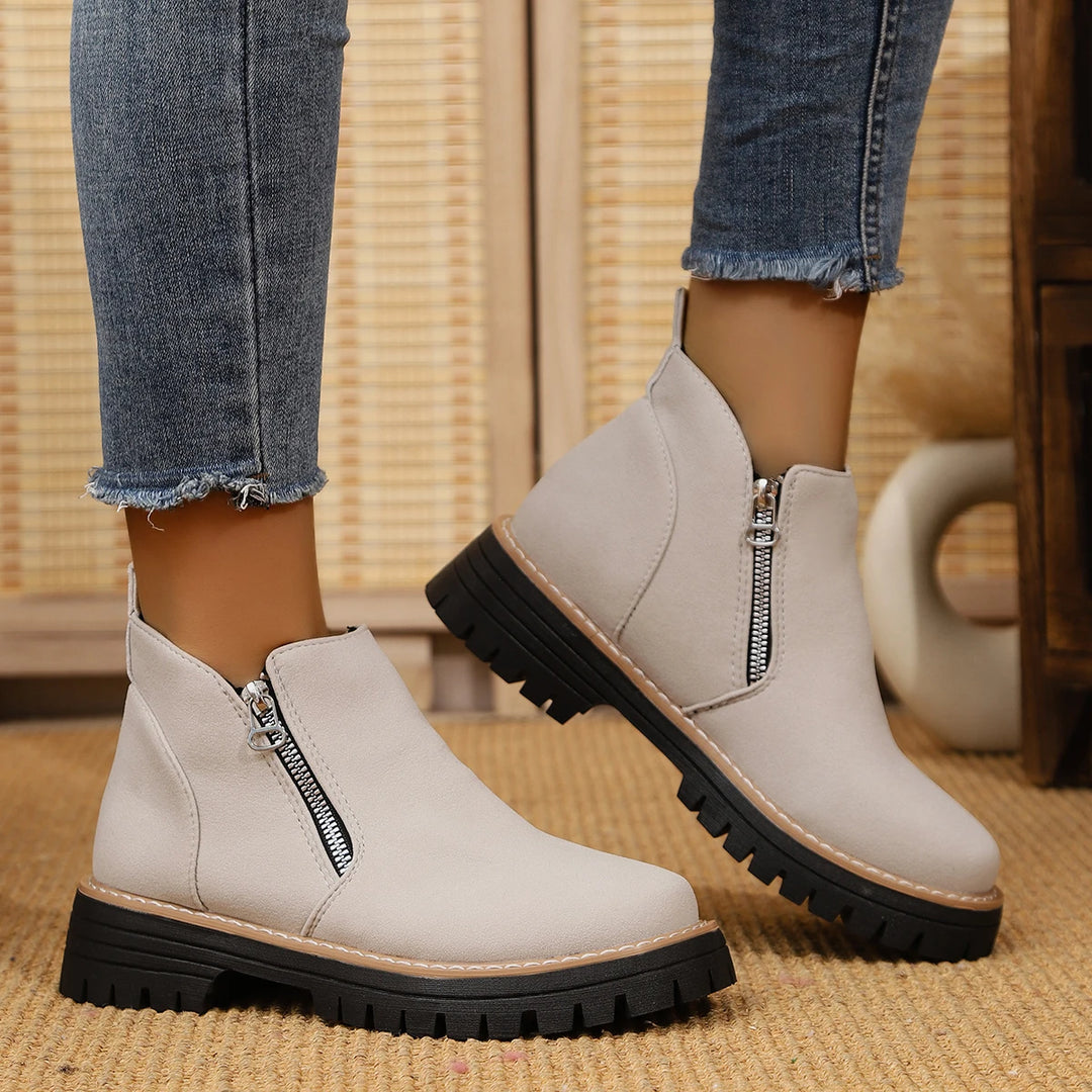 Mabel - Comfortable Ankle Boots