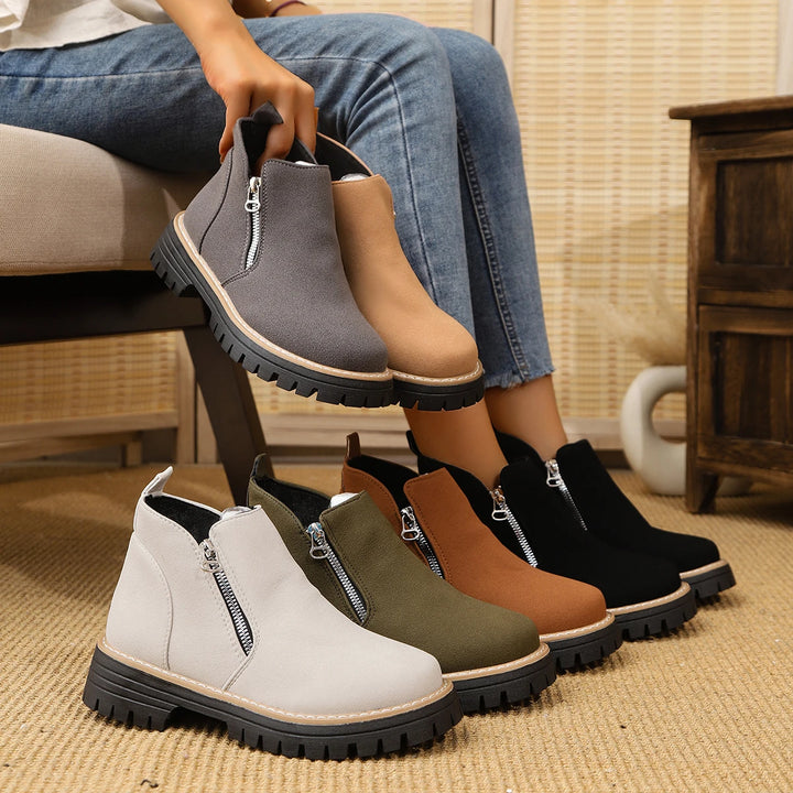 Mabel - Comfortable Ankle Boots