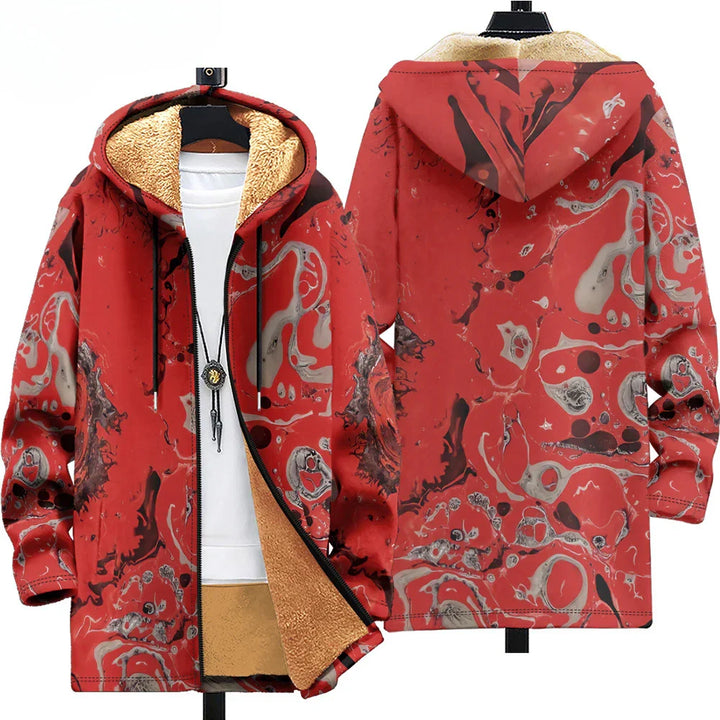 Scarlett - A luxurious cardigan inspired by art