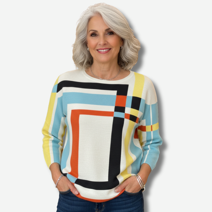 Briar - Vintage Abstract Sweater
