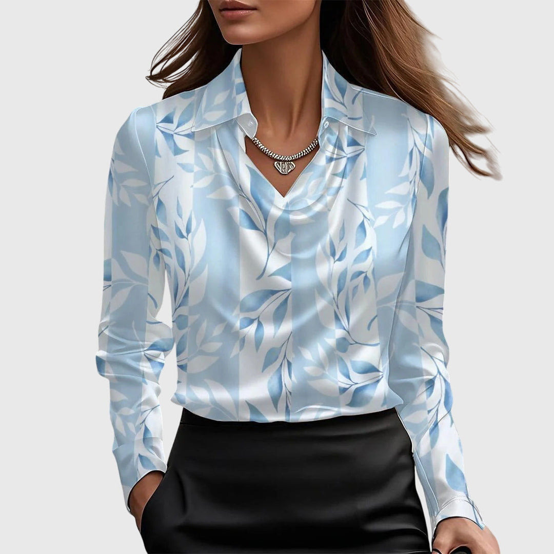 Bethany - Elegant Satin Blouse