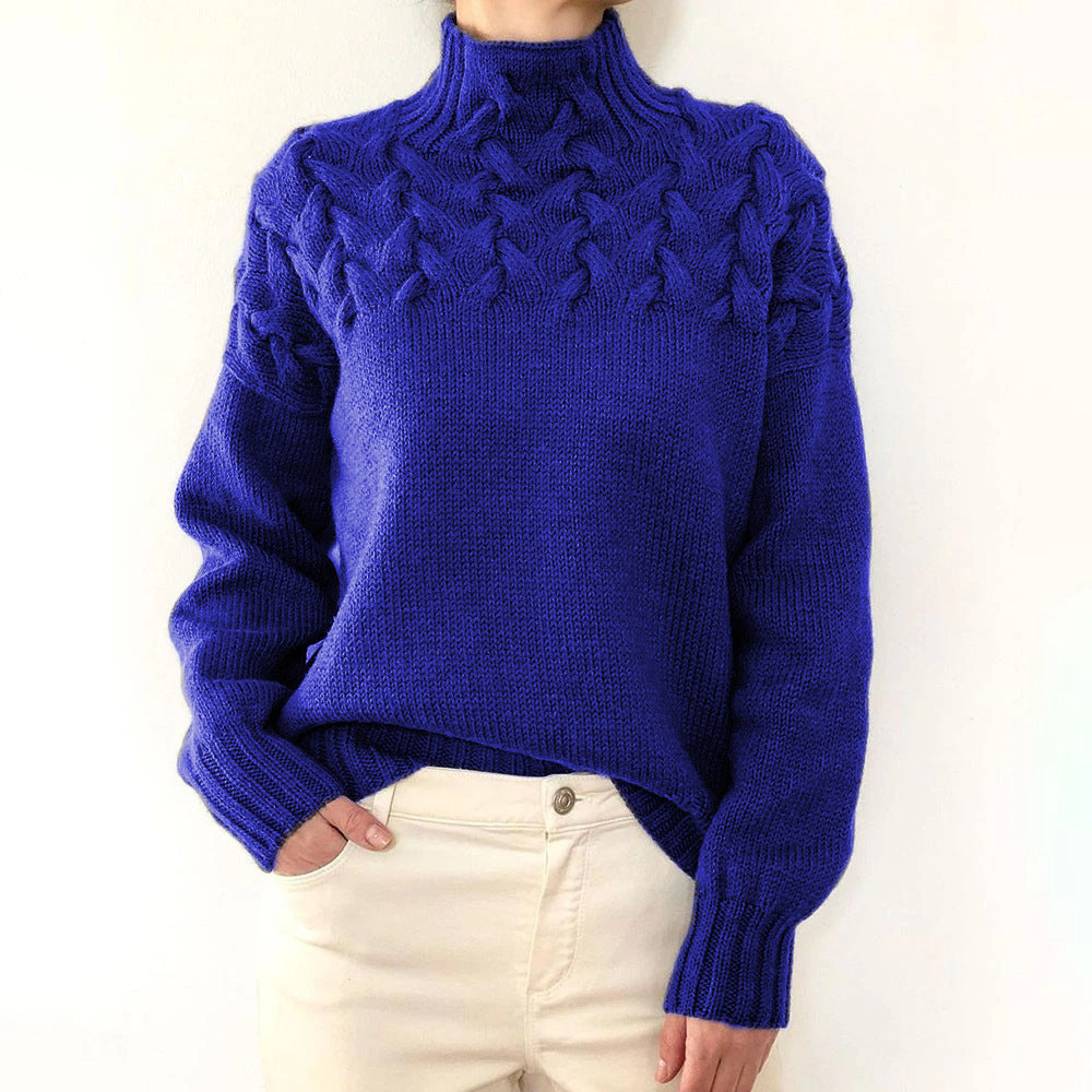 Elena - Warm Knitted Turtleneck