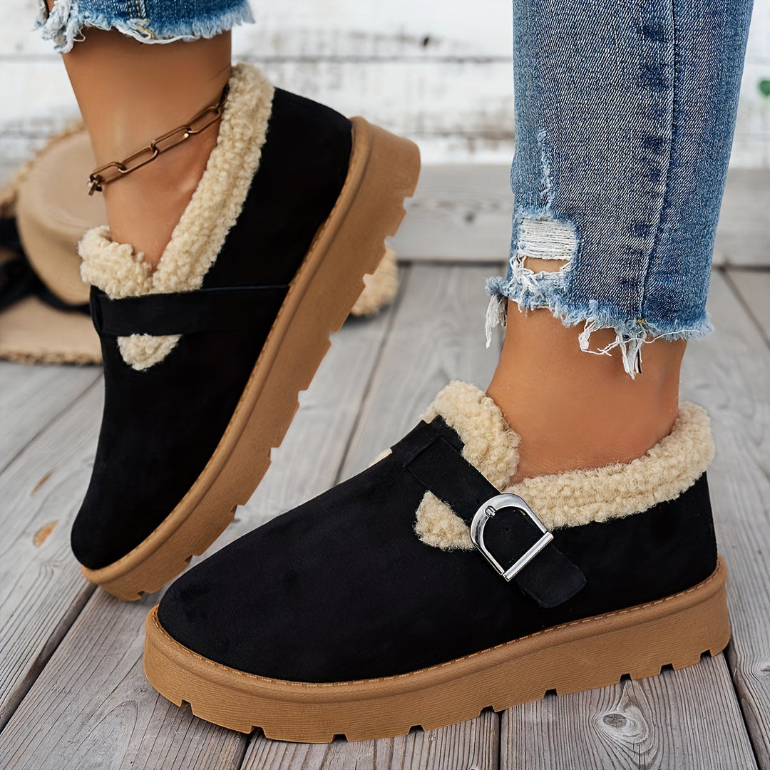 Alina - Cozy Winter Ankle Boots with Ergonomic Support