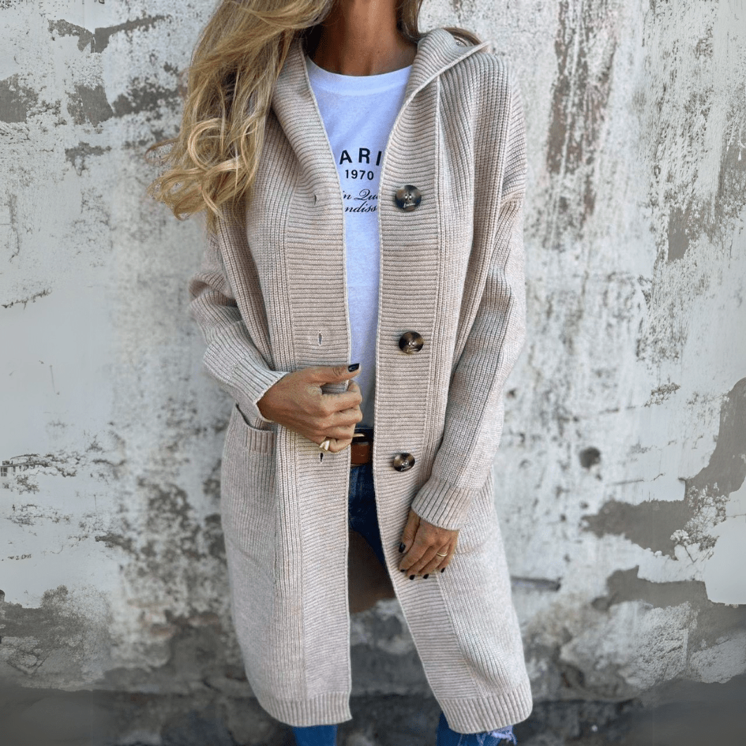Leila – Long Chic Cardigan
