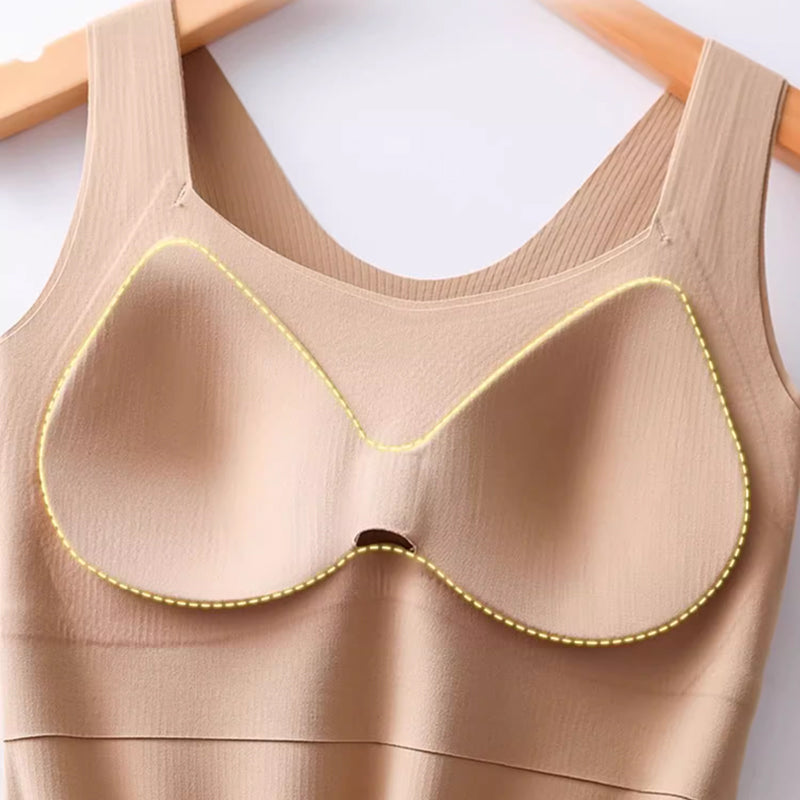 Corliss - Comfort 3-in-1 Tank Top: Built-in Bra, Gentle Shaping & Thermal Warmth