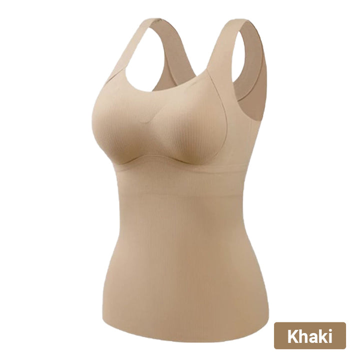 Corliss - Comfort 3-in-1 Tank Top: Built-in Bra, Gentle Shaping & Thermal Warmth