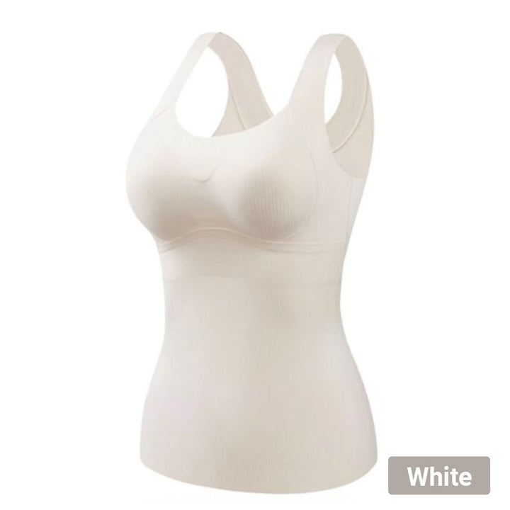 Corliss - Comfort 3-in-1 Tank Top: Built-in Bra, Gentle Shaping & Thermal Warmth