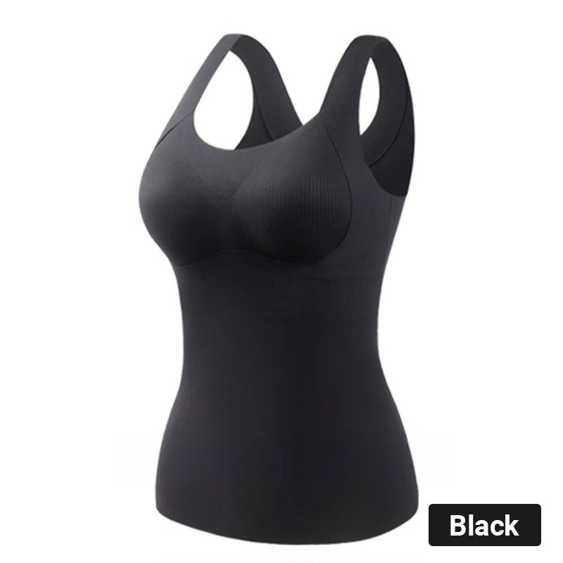 Corliss - Comfort 3-in-1 Tank Top: Built-in Bra, Gentle Shaping & Thermal Warmth