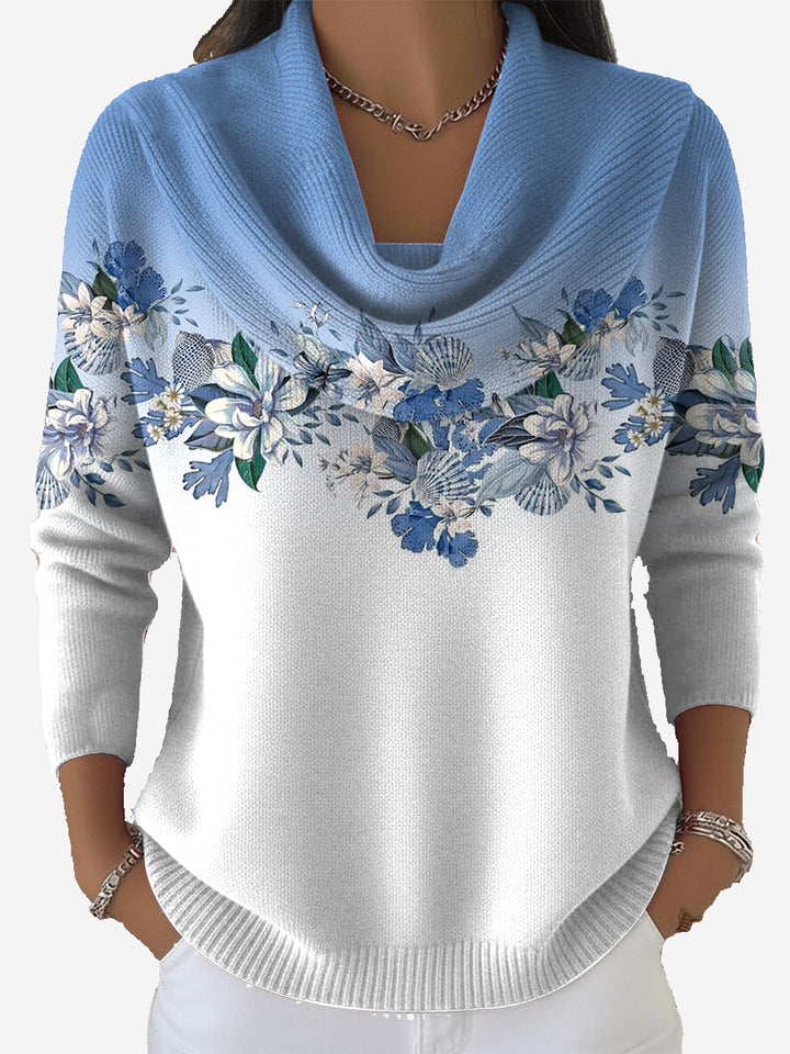 Taliah - Vintage Floral Sweater