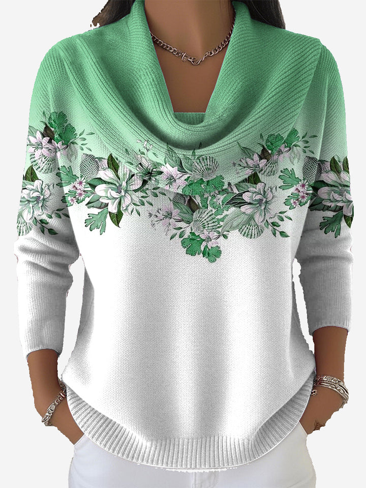 Taliah - Vintage Floral Sweater